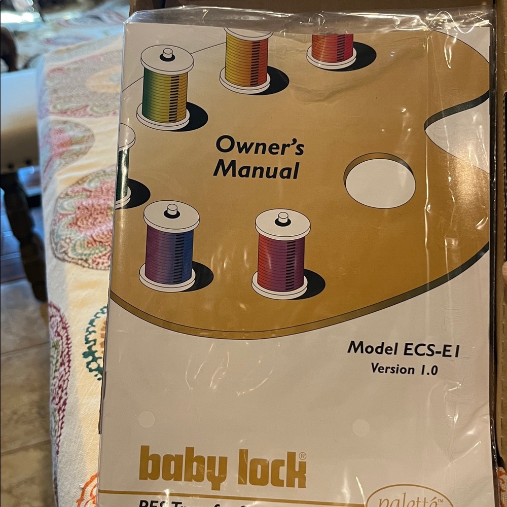 NIB Baby Lock PES Transfer System Version 1.0 Model ESC-E1 - Picture 2 of 6